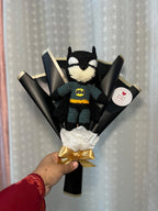 Handmade Crochet Batman Bouquet – Superhero Amigurumi Crochet Gift | Crochet By Pihu - Crochet By Pihu