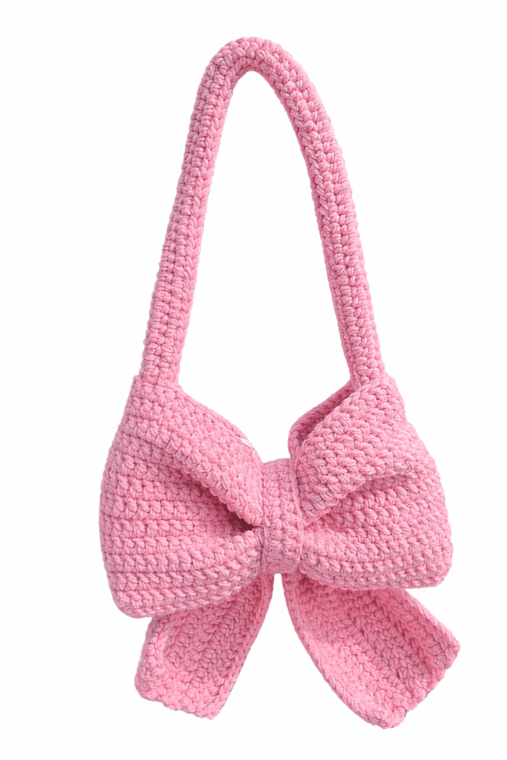 Handmade Crochet Bow Handbag – Cute Bow Shoulder Bag | Crochet By Pihu - Crochet By Pihu