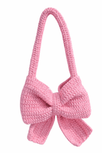 Handmade Crochet Bow Handbag – Cute Bow Shoulder Bag | Crochet By Pihu - Crochet By Pihu