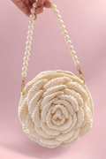 Handmade Crochet Double Side Rose Purse – Elegant Floral Crochet Handbag | Crochet By Pihu - Crochet By Pihu