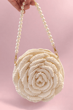 Handmade Crochet Double Side Rose Purse – Elegant Floral Crochet Handbag | Crochet By Pihu - Crochet By Pihu