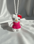 Handmade Crochet Kitty Keychain – Cute Amigurumi Bag Charm | Crochet By Pihu - Crochet By Pihu