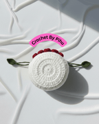 Handmade Crochet Mini Floral Handbag – Cute Crochet Purse | Crochet By Pihu 🧶🌸 - Crochet By Pihu