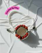 Handmade Crochet Mini Floral Handbag – Cute Crochet Purse | Crochet By Pihu 🧶🌸 - Crochet By Pihu
