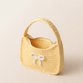 Handmade Crochet Mini Handbag with Bow – Cute Crochet Purse | Crochet By Pihu 🧶🎀 - Crochet By Pihu