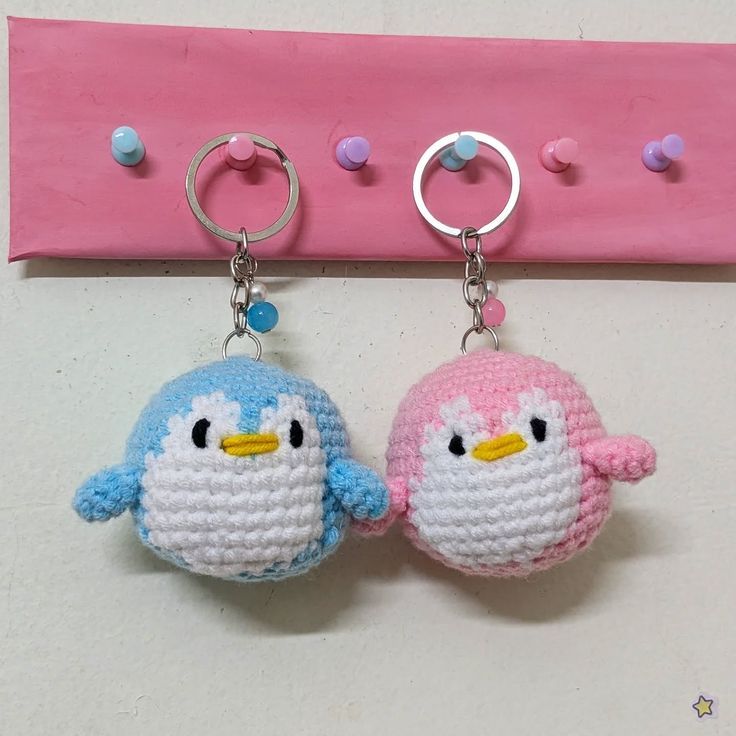 Handmade Crochet Penguin Keychain – Cute Amigurumi Penguin Keyring | Crochet By Pihu - Crochet By Pihu