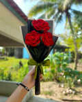 Handmade Crochet Red Rose Bouquet – Amigurumi Rose Flower Bouquet | Crochet By Pihu - Crochet By Pihu