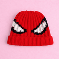 Handmade Crochet Spider Hero Beanie – Superhero Inspired Winter Hat | Crochet By Pihu - Crochet By Pihu