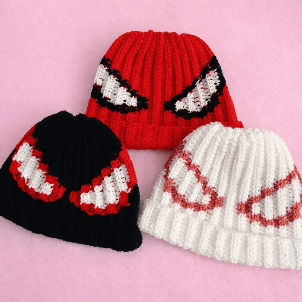 Handmade Crochet Spider Hero Beanie – Superhero Inspired Winter Hat | Crochet By Pihu - Crochet By Pihu