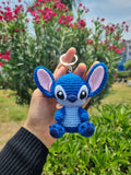Handmade Crochet Stitch Keychain – Amigurumi Cartoon Character Keyring | Crochet By Pihu - Crochet By Pihu