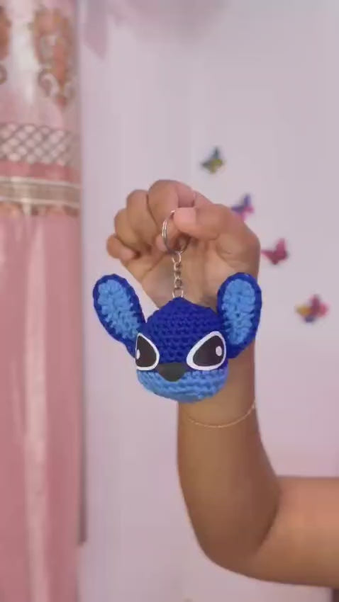 Handmade Crochet Stitch and Angel Keychain | Crochet By Pihu